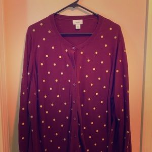 Old Navy button up sweater